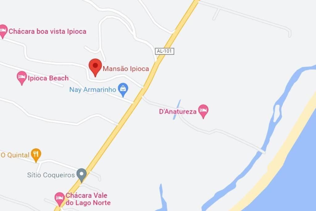 Maravilhosa Mansao Na Praia De Ipioca Maceió Exteriör bild
